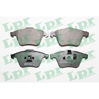 LPR 05P1277 Bremsbelagsatz, Scheibenbremse