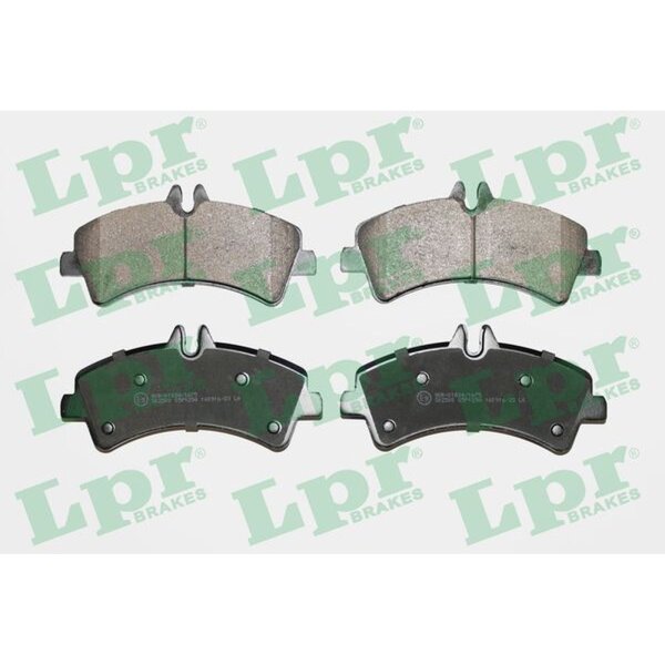 LPR 05P1294 Bremsbelagsatz, Scheibenbremse
