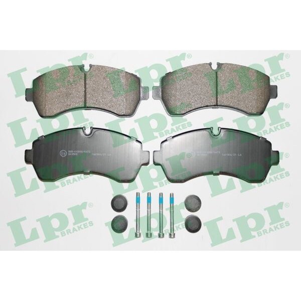 LPR 05P1295K Bremsbelagsatz, Scheibenbremse