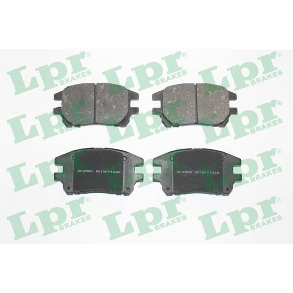 LPR 05P1332 Bremsbelagsatz, Scheibenbremse