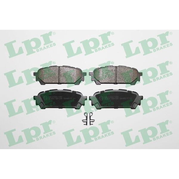 LPR 05P1335 Bremsbelagsatz, Scheibenbremse