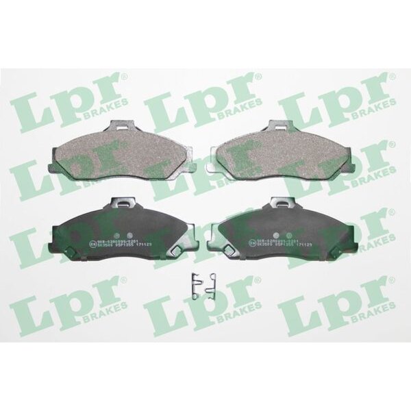 LPR 05P1355 Bremsbelagsatz, Scheibenbremse