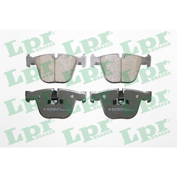 LPR 05P1367 Bremsbelagsatz, Scheibenbremse