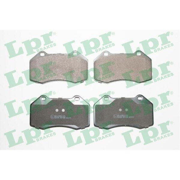 LPR 05P1389 Bremsbelagsatz, Scheibenbremse