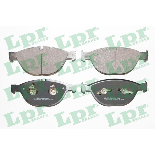 LPR 05P1410 Bremsbelagsatz, Scheibenbremse