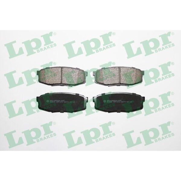 LPR 05P1419 Bremsbelagsatz, Scheibenbremse