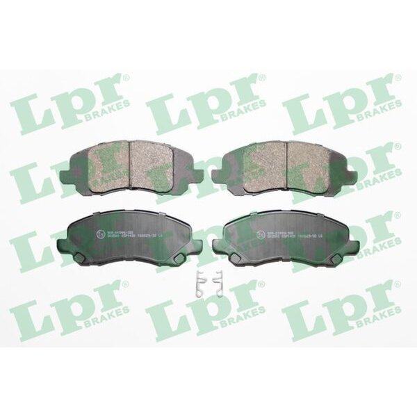 LPR 05P1430 Bremsbelagsatz, Scheibenbremse