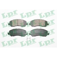 LPR 05P1430 Bremsbelagsatz, Scheibenbremse