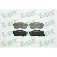 LPR 05P1432 Bremsbelagsatz, Scheibenbremse