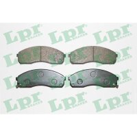 LPR 05P1444 Bremsbelagsatz, Scheibenbremse