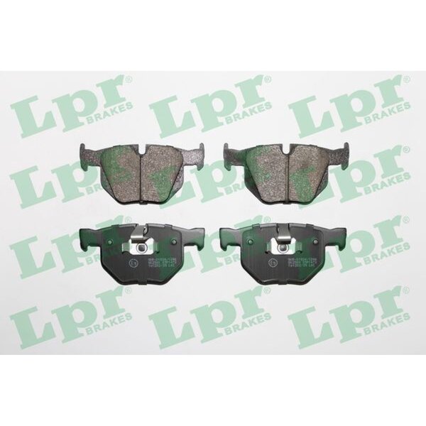 LPR 05P1472 Bremsbelagsatz, Scheibenbremse