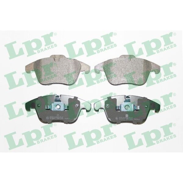 LPR 05P1486 Bremsbelagsatz, Scheibenbremse