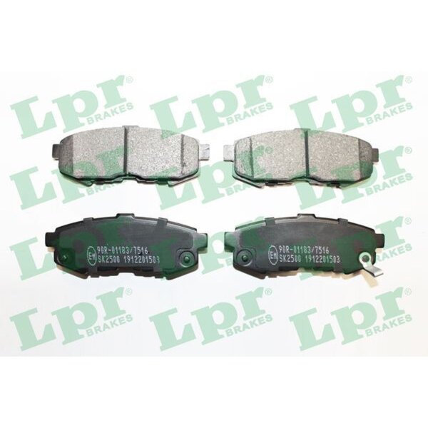 LPR 05P1503 Bremsbelagsatz, Scheibenbremse