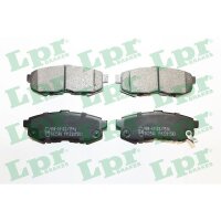 LPR 05P1503 Bremsbelagsatz, Scheibenbremse