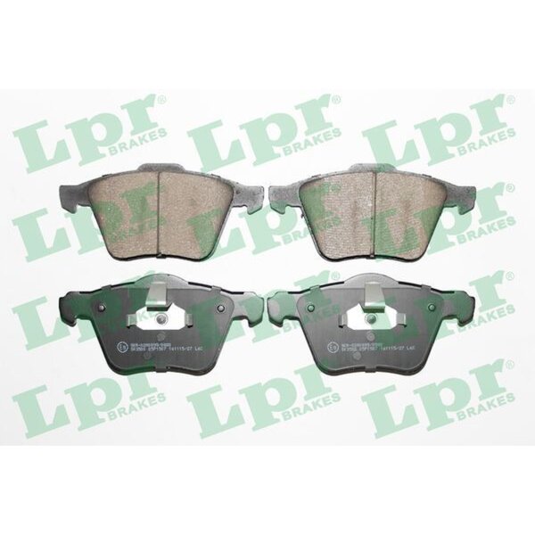 LPR 05P1507 Bremsbelagsatz, Scheibenbremse