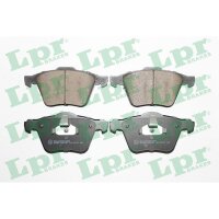 LPR 05P1507 Bremsbelagsatz, Scheibenbremse