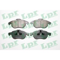 LPR 05P1524 Bremsbelagsatz, Scheibenbremse