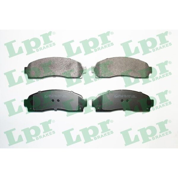 LPR 05P1542 Bremsbelagsatz, Scheibenbremse
