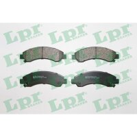 LPR 05P1568 Bremsbelagsatz, Scheibenbremse