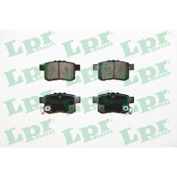 LPR 05P1569 Bremsbelagsatz, Scheibenbremse