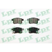 LPR 05P1569 Bremsbelagsatz, Scheibenbremse