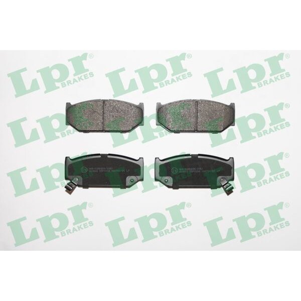 LPR 05P1594 Bremsbelagsatz, Scheibenbremse