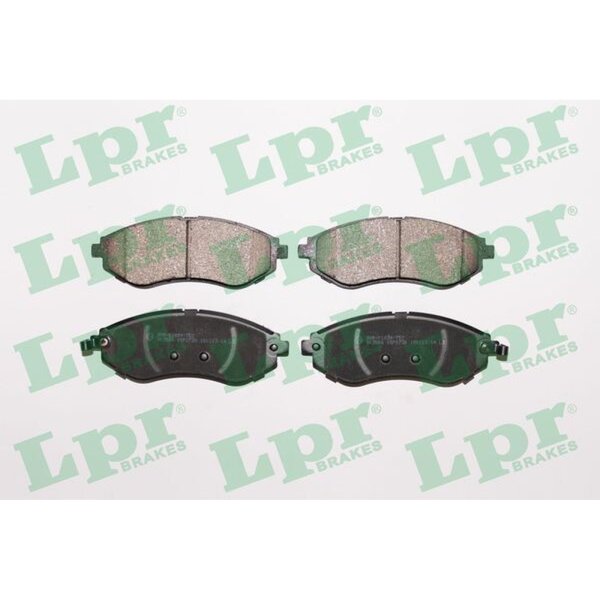 LPR 05P1730 Bremsbelagsatz, Scheibenbremse