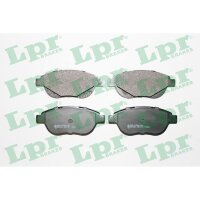 LPR 05P1751 Bremsbelagsatz, Scheibenbremse