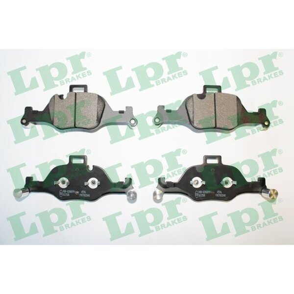 LPR 05P2040 Bremsbelagsatz, Scheibenbremse