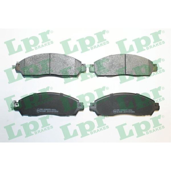 LPR 05P2056 Bremsbelagsatz, Scheibenbremse