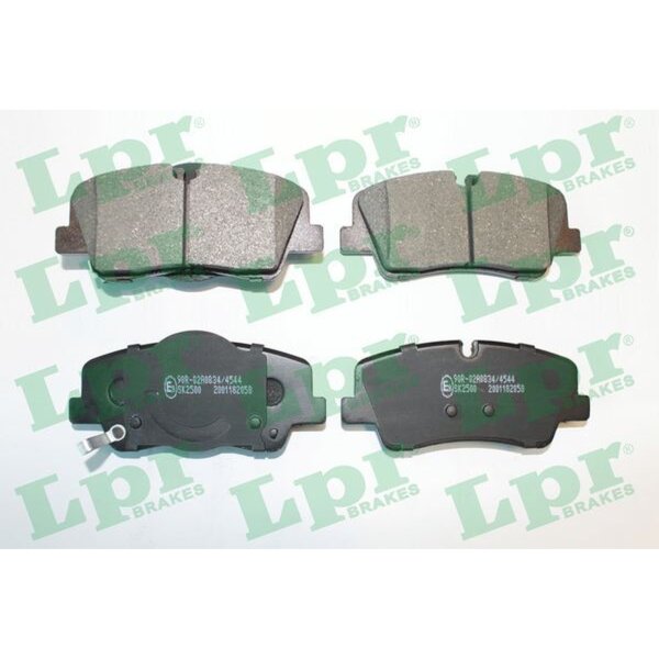 LPR 05P2058 Bremsbelagsatz, Scheibenbremse