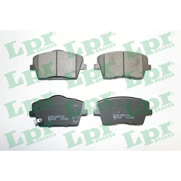 LPR 05P2062 Bremsbelagsatz, Scheibenbremse