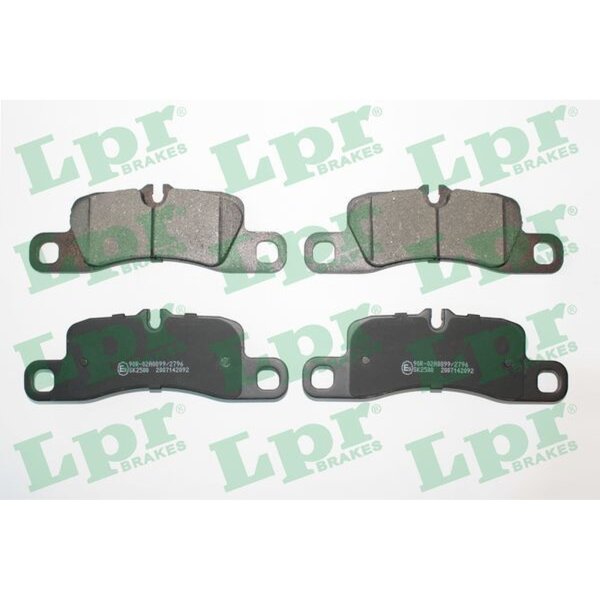 LPR 05P2092 Bremsbelagsatz, Scheibenbremse