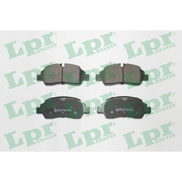 LPR 05P2130 Bremsbelagsatz, Scheibenbremse
