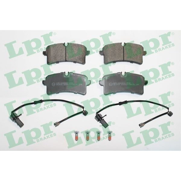 LPR 05P2131 Bremsbelagsatz, Scheibenbremse