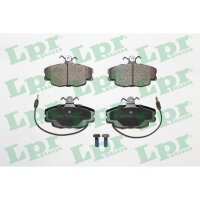 LPR 05P220 Bremsbelagsatz, Scheibenbremse