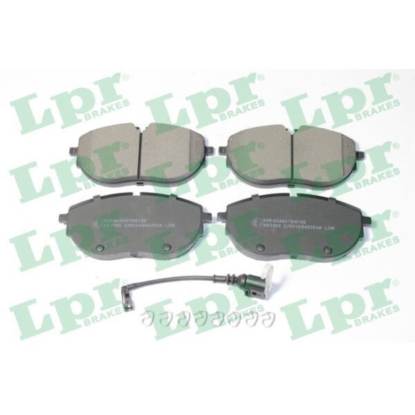 LPR 05P2253A Bremsbelagsatz, Scheibenbremse
