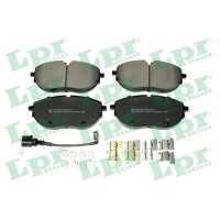 LPR 05P2253AK Bremsbelagsatz, Scheibenbremse