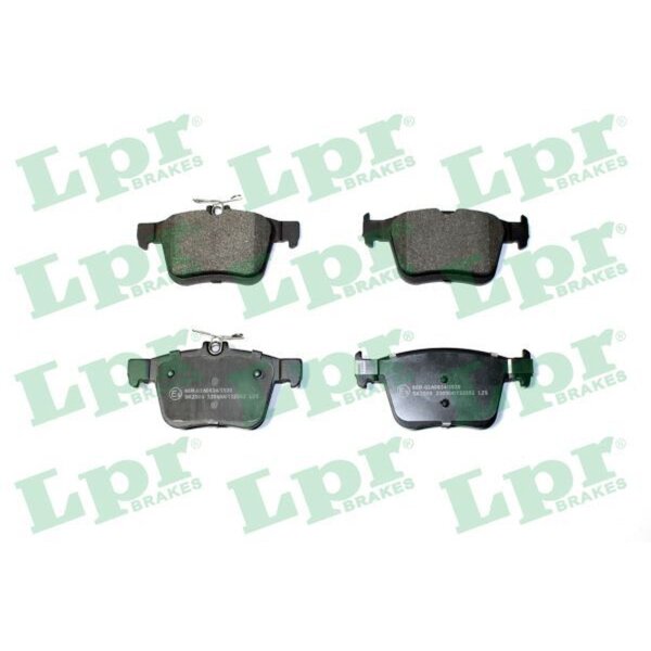 LPR 05P2352 Bremsbelagsatz, Scheibenbremse