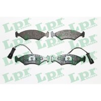 LPR 05P242 Bremsbelagsatz, Scheibenbremse