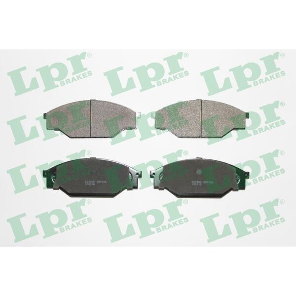 LPR 05P266 Bremsbelagsatz, Scheibenbremse