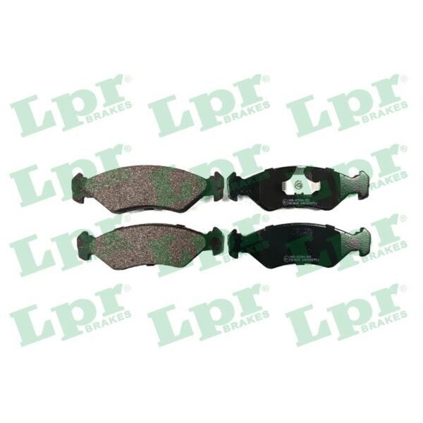 LPR 05P295 Bremsbelagsatz, Scheibenbremse