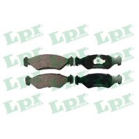 LPR 05P295 Bremsbelagsatz, Scheibenbremse