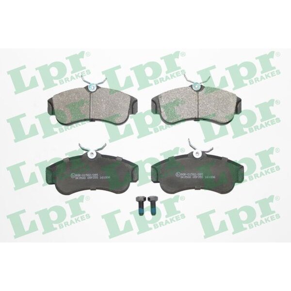 LPR 05P355 Bremsbelagsatz, Scheibenbremse