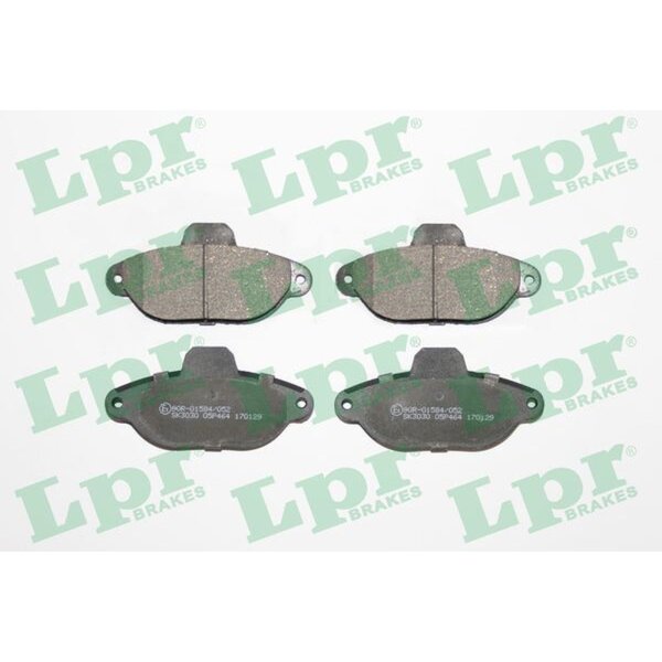 LPR 05P464 Bremsbelagsatz, Scheibenbremse