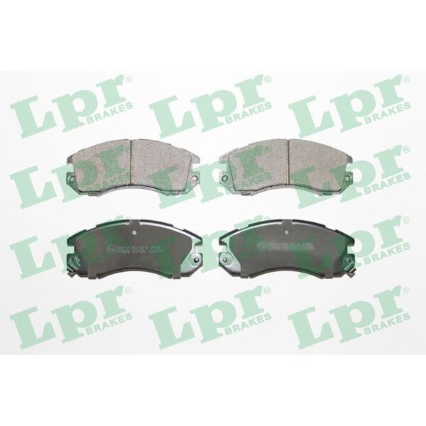 LPR 05P546 Bremsbelagsatz, Scheibenbremse