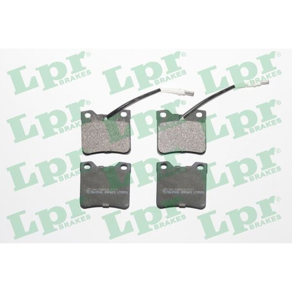 LPR 05P623 Bremsbelagsatz, Scheibenbremse
