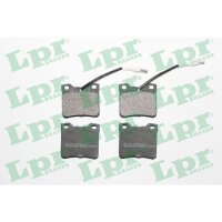 LPR 05P623 Bremsbelagsatz, Scheibenbremse