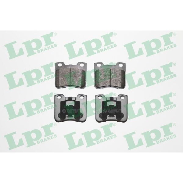 LPR 05P643 Bremsbelagsatz, Scheibenbremse