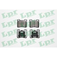 LPR 05P643 Bremsbelagsatz, Scheibenbremse